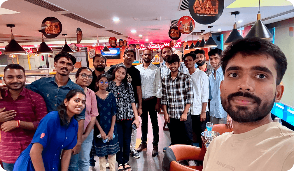The NetoAI team celebrating together