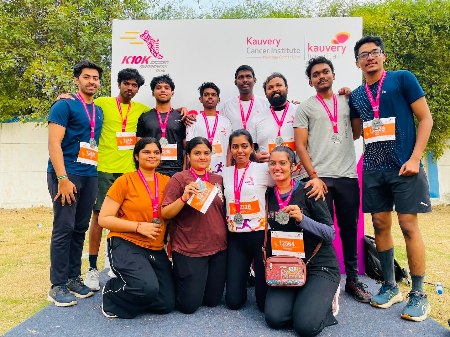 The NetoAI team celebrating together
